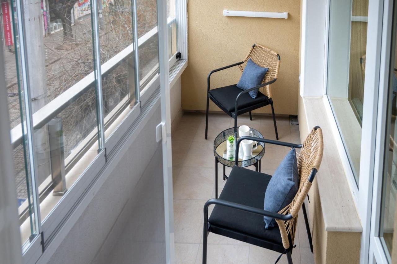 Modern Central Studio Appartement Sofia Buitenkant foto